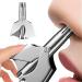 Premium Nose Hair Trimmer for Men Manual Rotary Nose Hair Trimmer Stainless Steel Nose Hair Remover for Men & Women - Buy Online on GoSupps.com