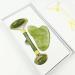 Jade Roller Gua Sha Set Natural Face Roller Skin Care Tools for Puffy Eyes Relief Anti Aging (White Jade) - Buy Online on GoSupps.com