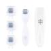 Derma Roller Microneedle Skin Care Kit - 0.25mm Titanium Heads for Face & Body | Includes 4 Replacement Heads, 3 Disinfecting Cups, & Case - Buy Online on GoSupps.com