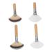 FRCOLOR 16 Pcs Loose Powder Brush Makeup Brush Setting Powder Brush Mask Brushes for Facials Concealer Brush Facial Makeup Brush Blending Brush Face Powder Brush Wood Fan Miss Soft Fur