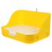 Box Rabbit Toilet Pet Pee Toilet Pet Litter Tray Small Pet Toilet Rabbit Potty Bunny Potty Pet Potty Bunny Toilet Pet Drawer Potty Pet Supply Pet Training Corner 28.5X23.5X15.5CM Yellow