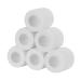 Legal bandage Association Self -adhesive 5cm x 4.5m 6 rolls Fixing bandage self -adhering cohesive bandage for first aid Dog veterinary wrap Sport Elastic bandage for wrist feet (white) 6PCs white