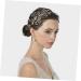 HAPINARY Crystal Double Hair Comb Rhinestones for Hair Wedding Hair Accessories Pearl Hair Comb Hair Bling Bridesmaid Hair Accessories Wedding Accessories Headgear Classic Alloy - Buy Online on GoSupps.com