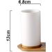 DIGJOBK Zahnb rstenbecher Toothbrush Holder - Stylish Bathroom Accessory Cup & Mouthwash Holder for International Shipping - Buy Online on GoSupps.com