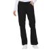 Dickies Women's Signature Mid Rise Drawstring Scrubs Cargo Pant Large Petite Black