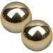 Ultechnovo 4-Piece Brass Metal Gymnastics Massage Balls - Comfortable Roller Balls for Healthcare & Relaxation - Buy Online on GoSupps.com