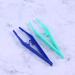 5 Assorted Colors Plastic Tweezers for Kids Plastic Bead Tweezers for Handmade DIY Crafts Home Classroom School Use Creative Game Tools(50 Pcs) - Buy Online on GoSupps.com