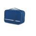 Hanging Toiletry Bag Waterproof Jiemei Travel Wash Bag for Men & Women with 4 Compartments Foldable Compact Size Super Durable Fabric Royal Blue L