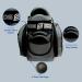 Discology Disc Golf OG V2 Grey & Black Backpack Bag | 26+ Disc Capacity | Durable Design | 2 Large Side Compartments - Buy Online on GoSupps.com