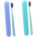 Mobestech 6-Piece Toothbrush Set with Travel Case - Sensitive Natural Oral Care for Adults - Perfect Gift Idea - Buy Online on GoSupps.com
