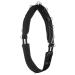 Equinate Conway lungeing girth with memory foam pony - 17 side reins and 2 snap hooks - adjustable waist circumference