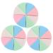 DOITOOL 3 Sets Triangular Sponge Puff Makeup Latex Sponge Wedge Sponge for Makeup White Sponge Beauty Sponges for Makeup Body Powder Puff Powder Makeup Emulsion Mix Flutter Miss