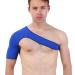 QWEQWE Shoulder Brace for Women or Men Shoulder Support for Torn Rotator Cuff Compression Sleeve for Pain Relief Stability Brace and Shoulder Immobilizer (One Size for 38-40cm Shoulder Width