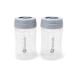 Ameda MYA Replacement Bottles with Locking Caps & Rings Storage Bottle Baby Essentials Breastfeeding Supplies 2 Count