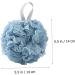Healeved Bathing Ball Scrubber - Exfoliating Loofah Sponge for Body Wash & Shower | Best Bath Puff & Pouf for Smooth Skin - Buy Online on GoSupps.com