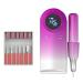 Lckiioy Electric Nail Drill for Acrylic Gel Nails Manicure Pedicure Polishing Shape Tools for Home Salon Use Multifunctional Easy Install B