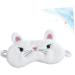 FOMIYES 2pcs Contoured Eye Mask - Comfortable Sleep Mask Night Eyeshade for Restful Sleep - Optimal Eye Cover for Travel & Home - White - Buy Online on GoSupps.com