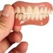 Brigtviee 2 Pairs Denture Veneers Upper And Lower Direct Veneers Fake Teeth Cosmetic Dentures Veneers Teeth Whitening Temporary Smile Denture Teeth For Men Women Adults - Buy Online on GoSupps.com