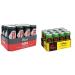 Asbach Cola Dose (12 x 0.33 l) - "Futschi" - "R scherl" - "Dopsi" - "Oschi" - "H tchen" & Pitu Caipirinha mixed drink (12 x 0.33 l) Bundle with Pinos Caipirinha mixed drink