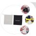 NOLITOY 6 Pcs Hair Dryer Storage Bag Travel Cosmetic Bag Outdoor 33x30x0.5cmx3pcs Assorted Colorx3pcs - Buy Online on GoSupps.com
