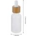 Refillable Glass Perfume Bottle Set - 4 Eco-Friendly Bamboo Lid Containers for Travel & Cosmetics | Essence Beings - Buy Online on GoSupps.com