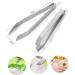 FRCOLOR Stainless Steel Food Tweezers - 3PC Set for Hair & Bone Removal | Precision Sloping Tweezers | 11x2.3cm | International Shipping Available - Buy Online on GoSupps.com