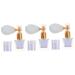 Mipcase 3 Sets Body Glitter Spray Mist Bottle for Hair Face Glitter Makeup Glitter Spray Paint Powder Spray Glitter Face Clothes Shimmer Sparkle Nail Sequins Phosphor Powder