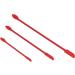 Syrisora Small Spatula - Double Headed Silicone Mini Spatula for Jam Cake Cream & Makeup (Red) | International Shipping - Buy Online on GoSupps.com