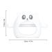Silicone Hand Teether Toy - Wearable Wrist Teething Chew Toy for Babies (White) - Buy Online on GoSupps.com