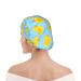 Yellow Rubber Duck Reusable Shower Cap | Double Layer Waterproof Hair Protector for Women, Kids, and Men - Buy Online on GoSupps.com