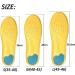 Buy Memory Foam Sport Insoles - Breathable Outdoor Running Shoe Inserts Pad with Silicone Gel Heel Cushion - Medium Size - Buy Online on GoSupps.com