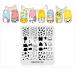 KADS Manicure Stamping Plates - Cute Animal Designs for Perfect Nail Art | Shop Internationally - Buy Online on GoSupps.com