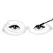 Kodilin Women Sortchable rotatable foldable make-up glasses reading glasses make-up reading aid for women rotating single-pane make-up glasses + transparent 3.5 transparent 3.5 x