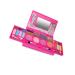 AUklOPVZZ Kids Cosmetic Kit With Mirror Shadow Washable Storage Box House Cosmetics Toy Household Travel Girls Birthday Gifts