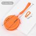 Fidwall Silicone Dog Treats & Clicker - Portable Dog Training Accessories Easy to Clean Odorless Zip Design (Orange) - 1PC - Buy Online on GoSupps.com