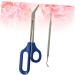 FRCOLOR 1 Set of Alltagsdal Limas De U as Nail Files Manicure Kit Stainless Steel Elderly Care Set Long Handle - Buy Online on GoSupps.com