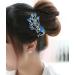 Blue Peacock Rhinestone Wedding Bridal Hair Comb Accessory - Buy Online on GoSupps.com