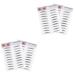Beavorty 4 Pcs 3d Eyebrow Stickers Natural Eyebrow Shaper Eyebrows Artificial Eyebrow The Lazy Water Proof 6d