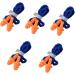 Yizhet 5 Pack Ear Plugs Soft Reusable Silicone with Cord