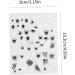 Halloween Nail Sticker Adhesive 3D Luminous Little Monster Nail Art Accessories for Women Style1. - Buy Online on GoSupps.com