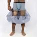 Body Hair Apron Bib for Men & Women - Non-Dirty Floor Shaving Cape with Zipper Storage Bag - Soft Convenient Leg Hair Removal Solution - Buy Online on GoSupps.com