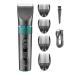 Hair Clippers for Men Cordless Professional Hair Trimmer for Men Electric Beard Hair Clipper Waterproof Haircut Adjustable 5 Motor Speed Rechargeable
