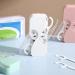 Portable Floss Pick Dispenser - Automatic Dental Floss Case Organizer for Travel | Teeth Cleaning for Men & Women (White) - Buy Online on GoSupps.com