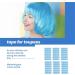 PAMENET 36Pc/Lot Strong Wig Tape Double Sided Adhesive Extension Hair Tape Strips Waterproof for Toupee Lace Wigs Film Adhesive - Buy Online on GoSupps.com