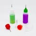 18 Pcs Precision Tip Applicator Bottles with 2 Funnel, 0.5 oz Translucent Glue Bottles - Multicolor Lids - MYYZMY - Buy Online on GoSupps.com