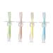 Ipetboom 4 pieces from silicone toothbrushes to the toothbrush handwear made of silicone hand toothbrush to the small child bite brush newborn toothbrush bristles suck