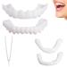 WTTFC 1 pairs dental prosthesis immediate veneer teeth of course prostheses veneers teeth to put on self -confident smile provisional denture for women men