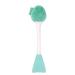 Facial Care Mud Silicone Brush Double-Head Soft Skin Instrument Cleansing Beauty Tools Zit (H One Size) One Size H
