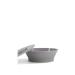 Twistshake Seals Children's Bowl with Lid - BPA Free Baby Feeding Dish for 6+ Months - Pastel Gray - 1 Pack - Buy Online on GoSupps.com