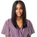 Sensationnel WHAT LACE 13x6 Wigs - Cloud 9 Synthetic Hair Hand Tied Natural Preplucked Hairline Illusion Lace Frontal Lacewig -Whatlace KIYARI (1B)